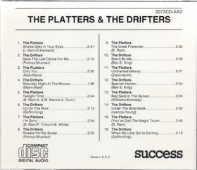 Platters & The Drifters: The Platters & The Drifters CD (Käyt)