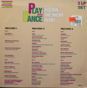V/A: Play And Dance - Rockin' The Night Away 3LP (Käyt)
