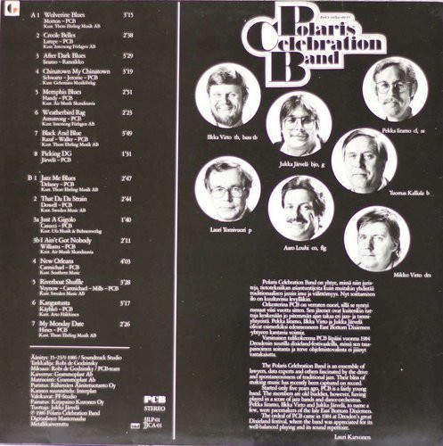 Polaris Celebration Band: Jazz Me Blues LP (Käyt)
