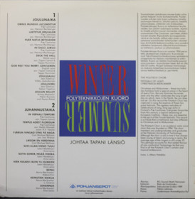 Polyteknikkojen kuoro: Joulunaika, juhannustaika LP (Käyt)