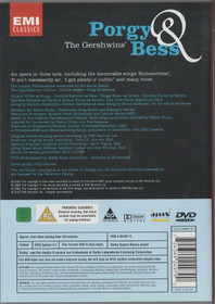 George Gershwin: Porgy and Bess DVD (Käyt)