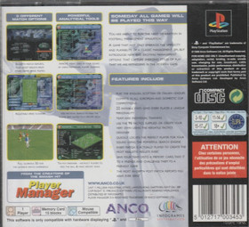 Player Manager Ninety Nine. PSOne (Käyt)