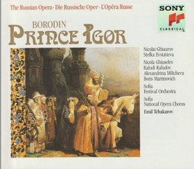 Borodin /Nicolai Ghiaurov / Emil Tchakarov: Prince Igor 3CD Box (Käyt)
