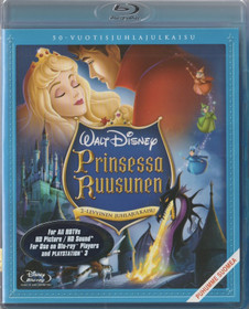 Prinsessa Ruusunen - 50-vuotisjuhlajulkaisu. Blu-ray 2xDisc (Käyt)