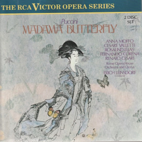 Puccini / Erich Leinsdorf: Madama Butterfly 2CD (Käyt)