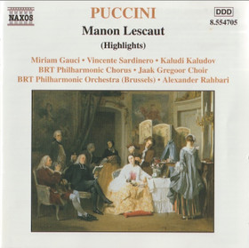 Puccini: Manon Lescaut (Highlights) CD (Käyt)
