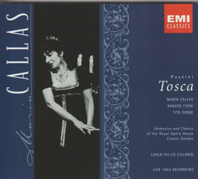 Puccini / Maria Callas / Cioni /Gobbi / Cillario: Tosca 2CD Box (Käyt)