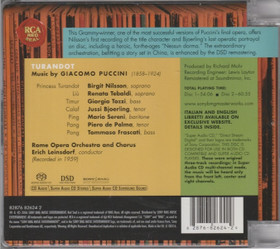 Puccini / Nilsson / Tebaldi / Erich Leinsdorf: Turandot 2xSACD (Käyt)