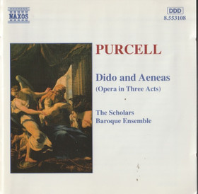 Purcell / The Scholars Baroque Ensemble: Dido and Aeneas CD (Käyt)
