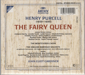 Henry Purcell / John Eliot Gardiner: The Fairy Queen 2CD Box (Käyt)