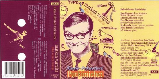 Radio-Orkesteri Putkimiehet: Matkan varrelta–Junnu Vainion lauluja MC 