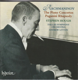 Rachmaninov / Hough: The Piano Concertos /Paganini Rhapsody 2CD (Käyt)