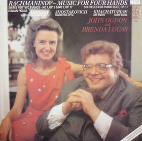 Rachmaninov /Ogdon & Lucas: Music For Four Hands 2LP (Käyt)