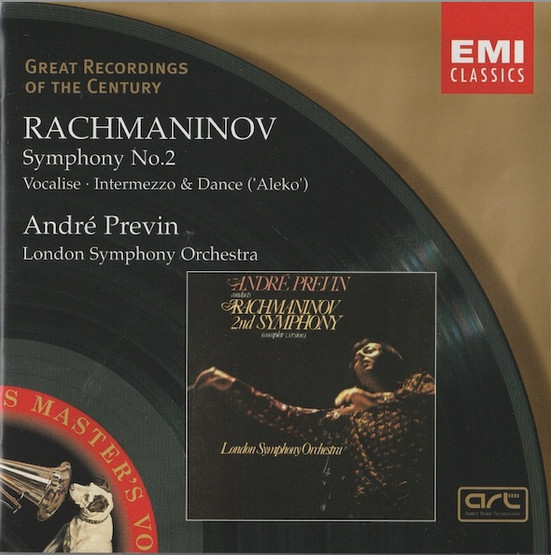 Rachmaninov / Previn: Symphony No.2 etc. CD (Käyt)
