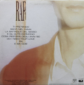 Raf: Cosa Resterà... LP (Käyt)