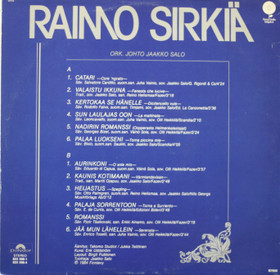 Raimo Sirkiä: Jää mun lähellein LP (Käyt)