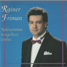 Rainer Friman: Rakkaimmat hengelliset laulut CD (käyt)