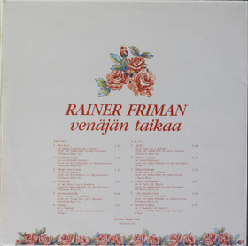 Rainer Friman: Venäjän taikaa LP (Käyt)