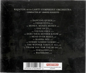 Rajaton: Rajaton sings ABBA with Lahti Symphony Orchestra CD (Käyt)