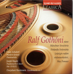Ralf Gothóni: Schubert, Haydn, Rautavaara CD (Käyt)