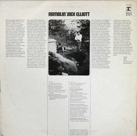 Ramblin' Jack Elliott: Bull Durham Sacks & Railroad Tracks LP (Käyt)
