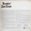 Ramblin' Jack Elliott: Ramblin' Jack Elliott LP (Käyt)