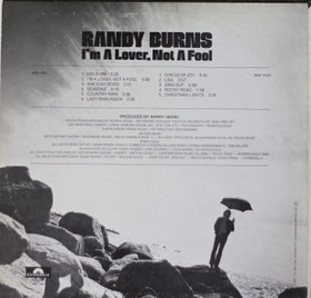 Randy Burns: I'm A Lover, Not A Fool LP (Käyt)