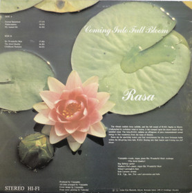 Rasa: Coming Into Full Bloom LP (Käyt)