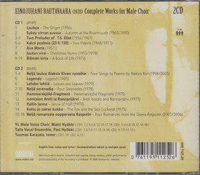 Einojuhani Rautavaara: Complete Works For Male Choir 2CD (Mint)
