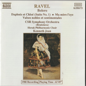 Ravel: Boléro Daphnis Et Chloé (Suite No. 1) CD (Käyt)