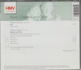 Ravel: Daphnis and Chloe CD (Käyt)