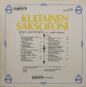 Reijo Lehtovirta & Studio-orkesteri: Kultainen saksofoni LP (Käyt)