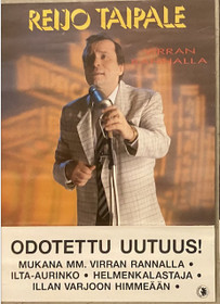 Reijo Taipale: Virran rannalla-juliste K3 (Käyt)