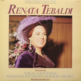 Renata Tebaldi: Canta Puccini LP (Käyt)