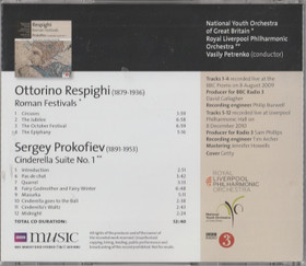 Respighi / Prokofiev / Vasily Petrenko: Respighi & Prokofiev CD (Käyt)