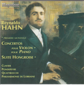 Reynaldo Hahn: Oeuvres Concertantes CD (Käyt)