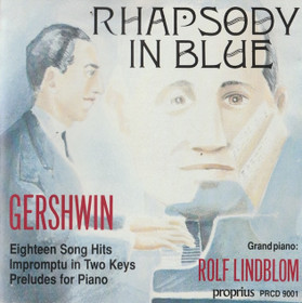 Rolf Lindblom / George Gershwin: Rhapsody in Blue CD (Käyt)