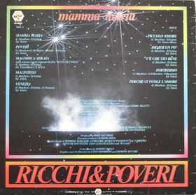 Ricchi & Poveri: Mamma Maria LP (Käyt)