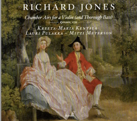 Jones/Kentala/ Pulakka/Meyerson : Chamber Airs For A Violin CD (Käyt)