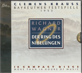 Richard Wagner / Clemens Krauss: Der Ring Des Nibelungen 14CD Box Käyt