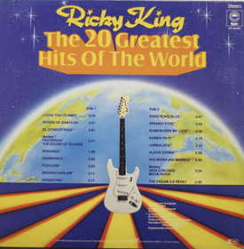 Ricky King: The 20 Greatest Hits Of The World LP (Käyt)