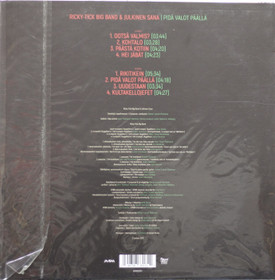 Ricky-Tick Big Band & Julkinen sana: Pidä valot päällä LP (Käyt. Pink)