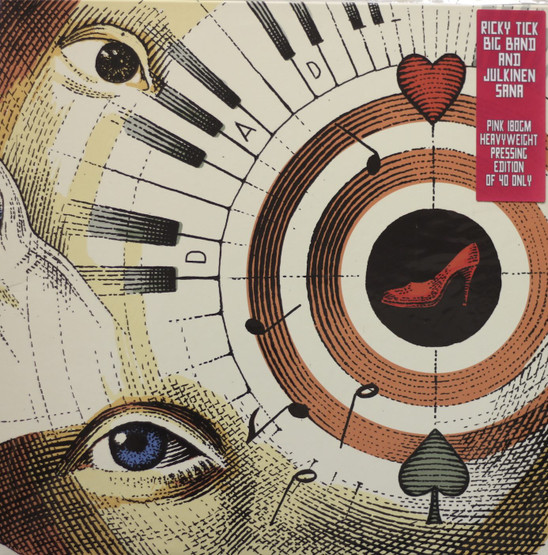 Ricky-Tick Big Band & Julkinen sana: Pidä valot päällä LP (Käyt. Pink)