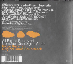 V/A: Ridge Racer V - Original Game Soundtrack CD (Käyt)
