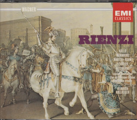 Wagner / Kollo / Heinrich / Wennberg / Hollreiser: Rienzi 3CD (Käyt)