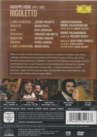 Verdi / Chailly / Pavarotti / Wixell / Gruberova: Rigoletto DVD (Käyt)