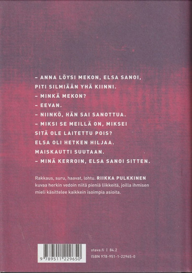 Riikka Pulkkinen: Totta K4 (Käyt)