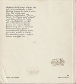 Risto Ahti: On myös unia K3- (Käyt)