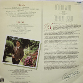 Robert White Sings Stephen Foster: Beautiful Dreamer LP (Käyt)