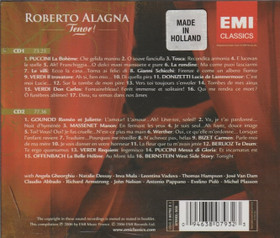 Roberto Alagna: Ténor 2CD (Käyt)